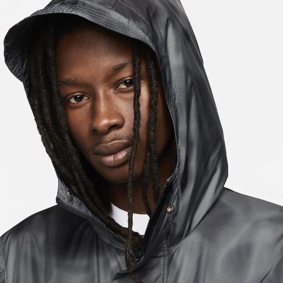 NWT men's medium nike Repel F.C. Woven Graphic Football Parka DV9755-068 - Picture 6 of 8